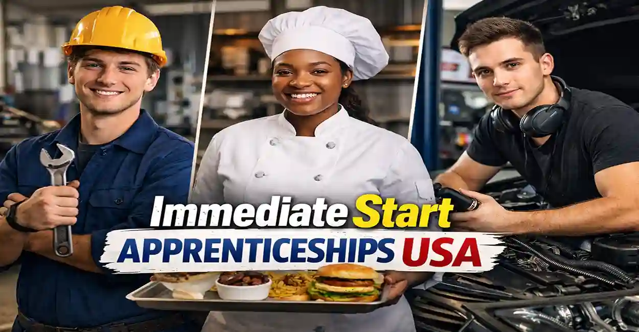 A person shaking hands with an employer, symbolizing fast-track apprenticeships with no waiting lists in the USA